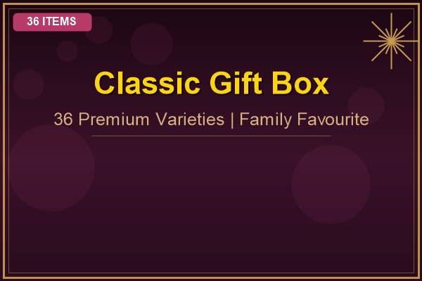 Classic Gift Box 36 Items